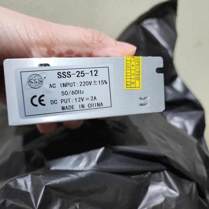 Allpix- Power Supply Jaring 12V 2A | Adaptor Switching 2A 12V | Psu Jaring 2A