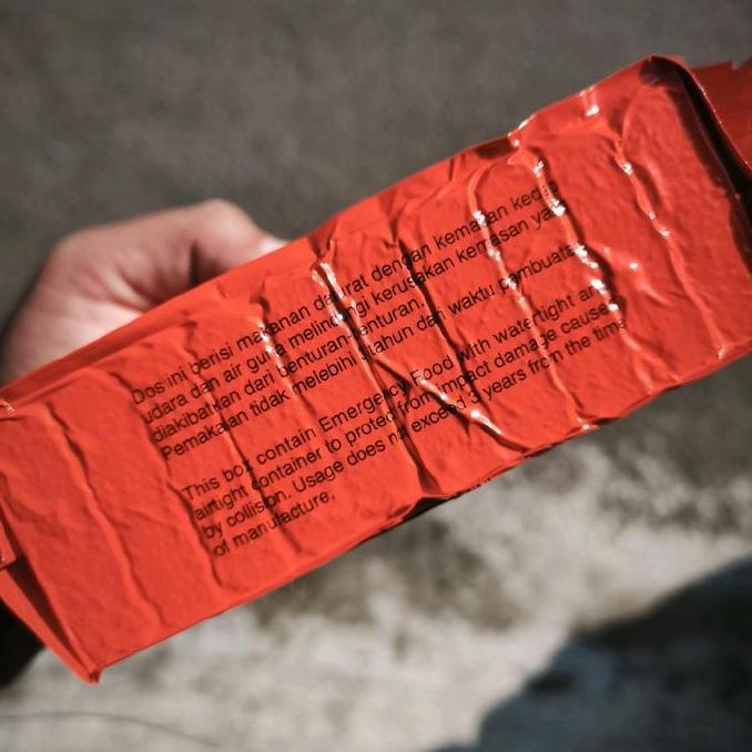 Allpix- Ransum Mre Surya Segara Emergency Food Ration Makanan Darurat Untuk Sekoci & Rakit Penolong 