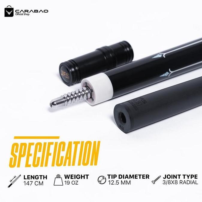 JFLOWERS JF10-10WF CUE STICK BILLIARD - Stick Play Billiard