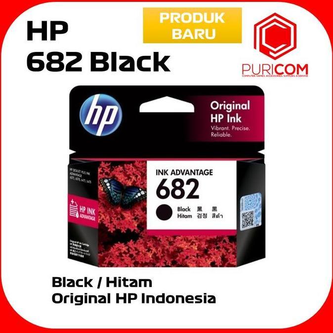 HP 682 Black Tinta Printer