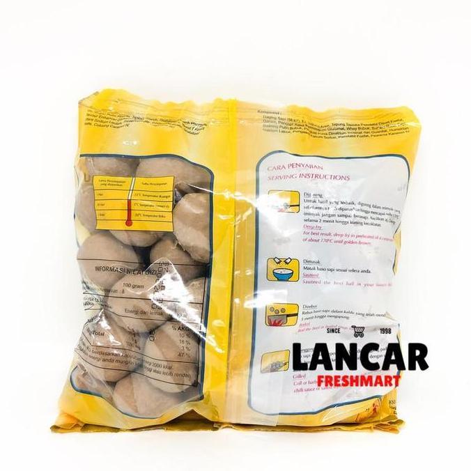 Bigwood- Bakso Sapi Essem Kuning / Bakso Essem Kuning Isi 50Pcs