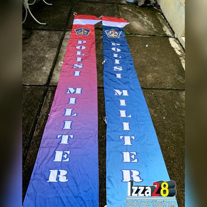 TERLARIS umbul umbul full print custom