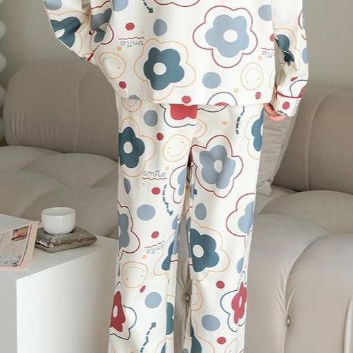 [ Jexira ] Setelan Piyama Sleepwear Wanita Remaja Dewasa  Set Import Terbaru New Desain With Busa Pa