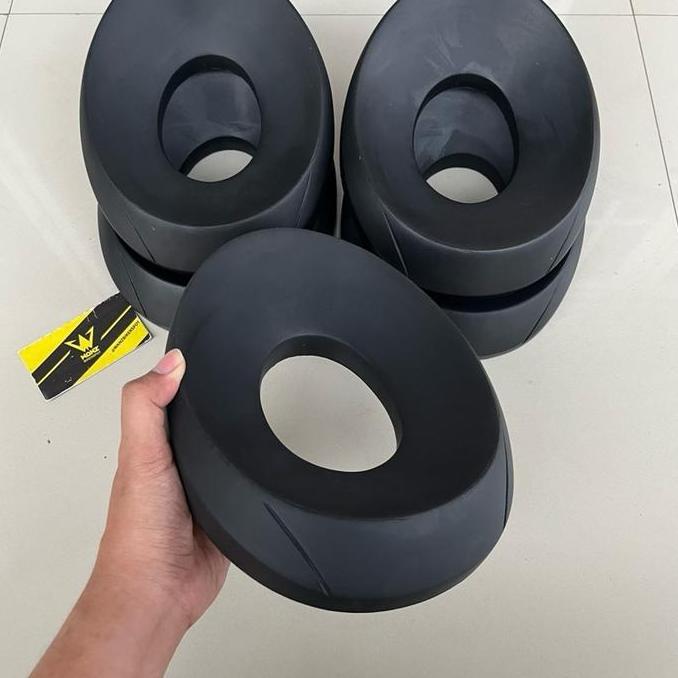 Promo Donat Helm Universal Warna Hitam Merah Biru / Tatakan Helm Nolan, Arai, AGV, HJC, Shoei, dll D