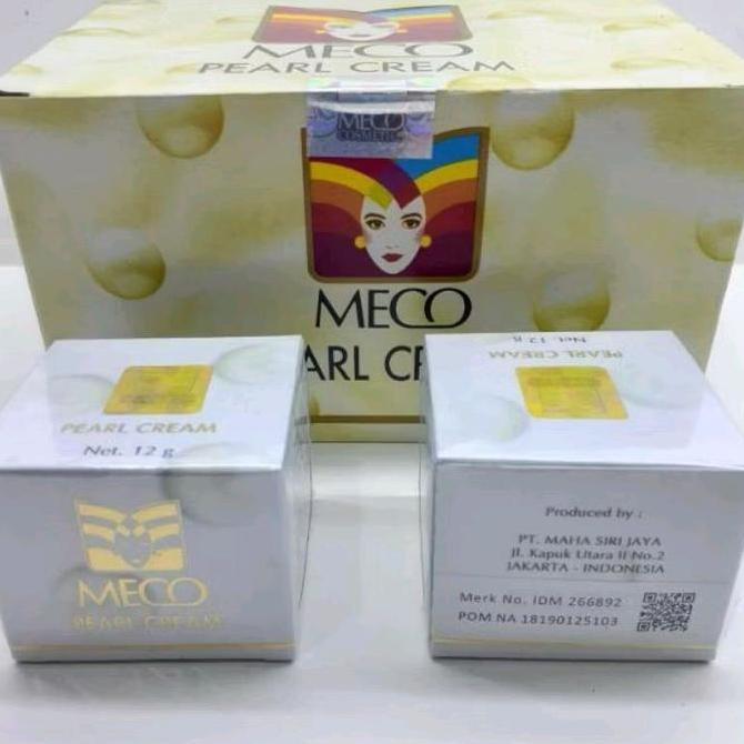 Cakep- Meco / Mecco / Pearl Cream / Meco Lightening Cream(Night Cream)