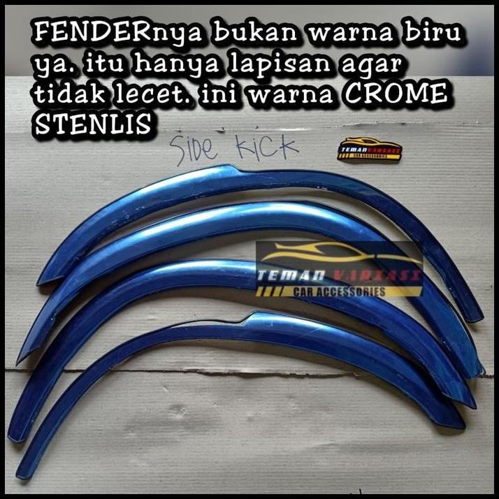 TERBARU FENDER TRIM LIST LIS ATAS BAN MOBIL SUZUKI VITARA SIDEKICK STENLISS 