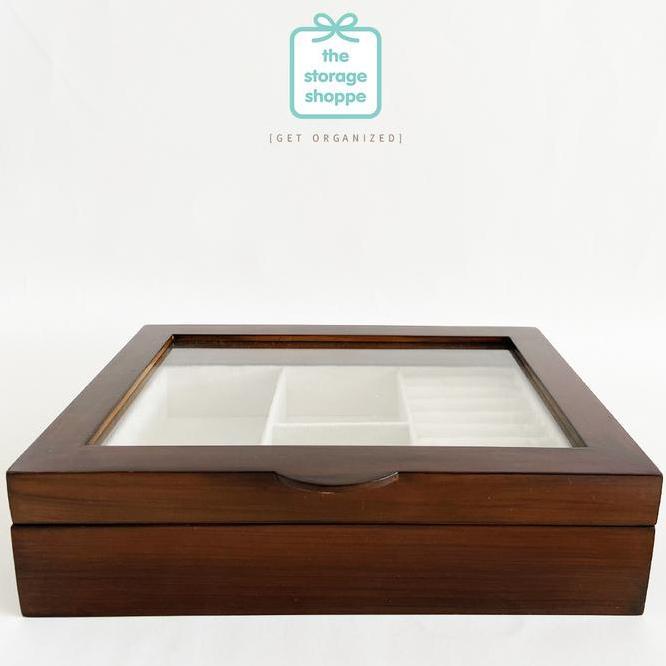Wooden Jewelry Box Kotak Perhiasan Kayu