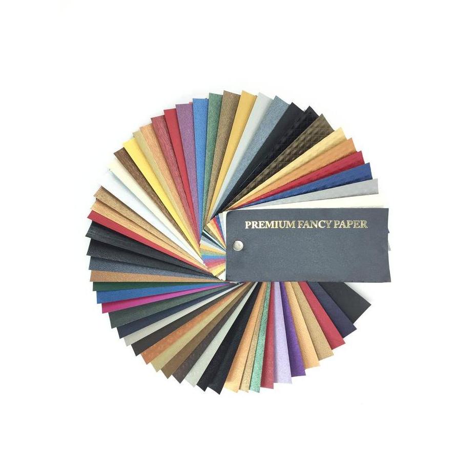 Lansungkirim- Sample Book Premium Fancy Paper - Buku Sampel Warna Dan Tekstur