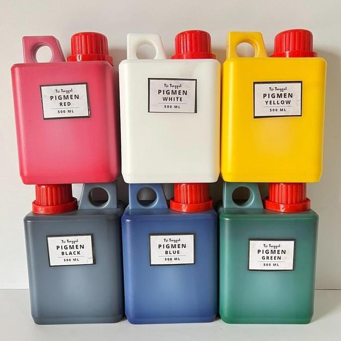 Waterbased Pigmen 500gr Pigmen Warna Warni Campuran Pewarna Cat Tembok Alat Perlengkapan Peralatan P
