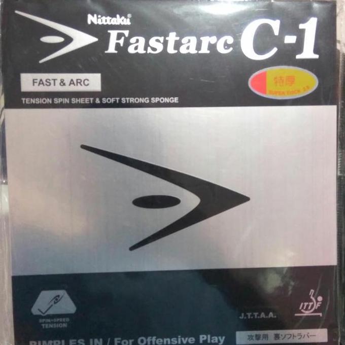 Karet Tenis Meja Nittaku Fastarc C1 Original