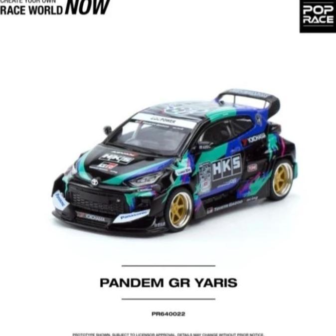 pop race toyota gr yaris HKS