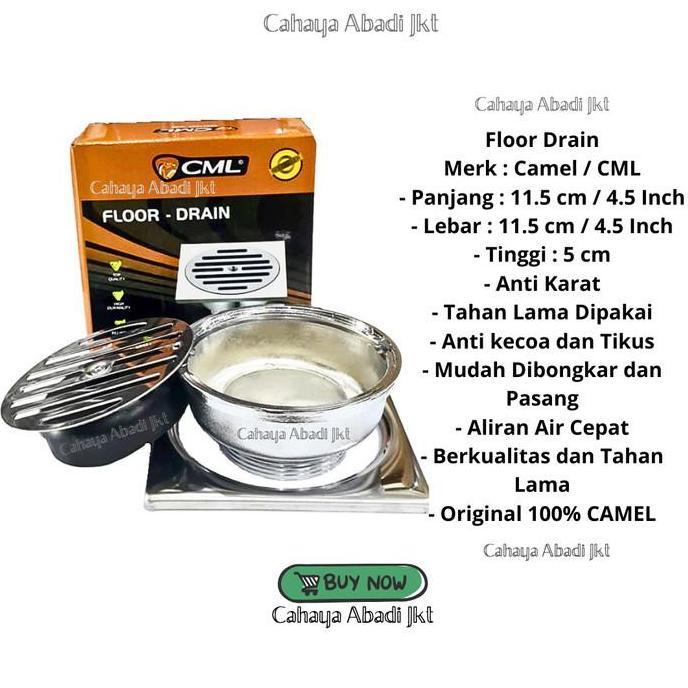 Saringan Got Kamar Mandi Camel / Floor Drain / Floordrain Cml