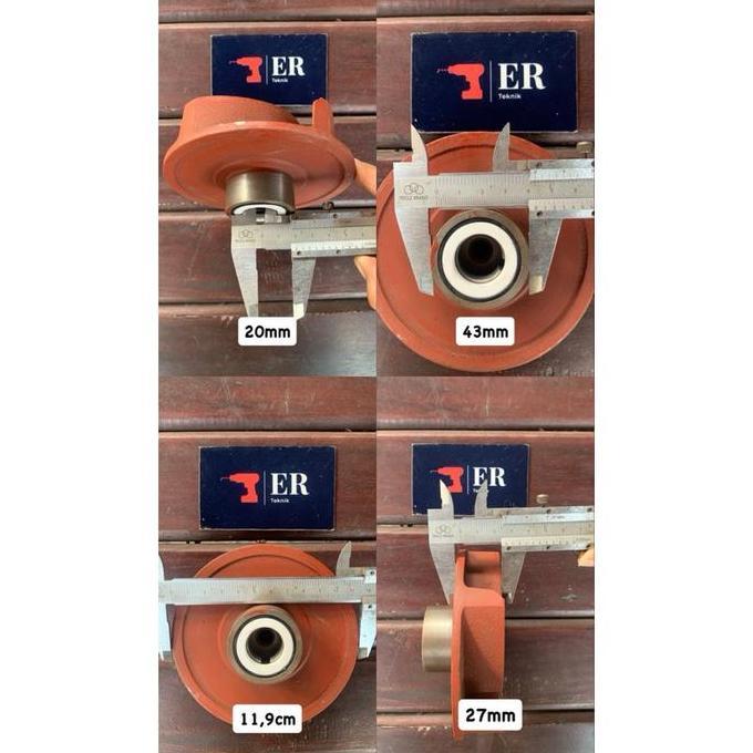 Impeler atau Kipas 5 Daun Alkon SNB 50 & 80