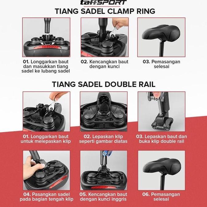 Goeswill- Jok Sepeda Empuk Sadel Sepeda Empuk Jok Sepeda Anak Jok Sepeda Remaja Jok Sepeda Dewasa