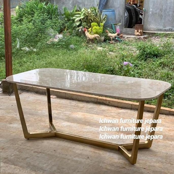 Terlaris Meja Makan Marmer Furniture Jepara