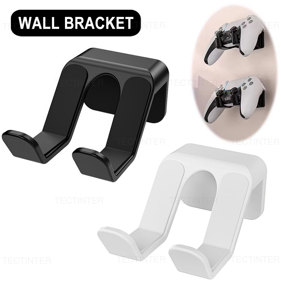 Rak Penyimpanan Dinding untuk Braket Kontroler Game Nintendo Switch Pro/PS5/PS4/Xbox, Stand Hanger H