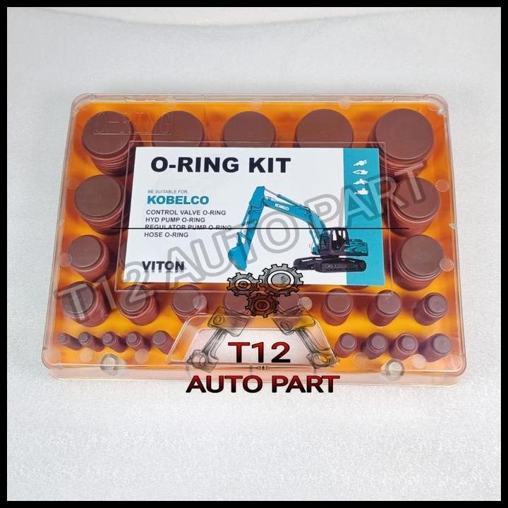 TERBARU ORING SEAL KIT BOX SK200 KOBELCO ALL UNIT O-RING BOX SEALKIT SET KOBELCO VITON