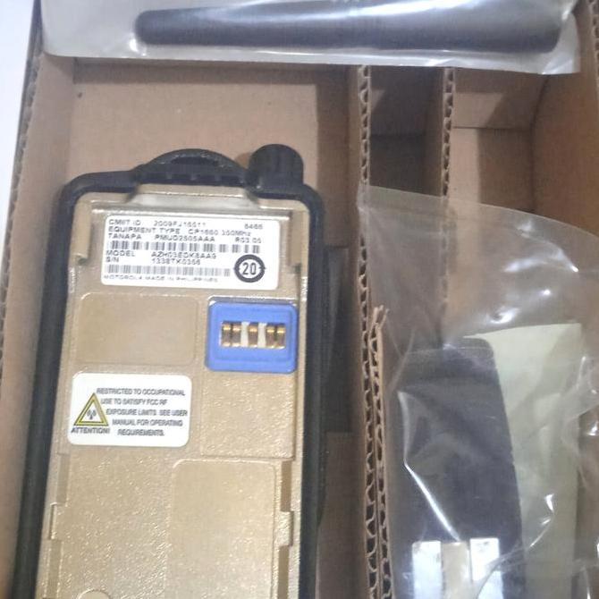 Terlaris Ht Motorola Cp1660 Frekuensi 350-390Mhz Walkie Talkie