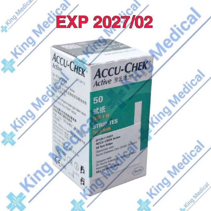 AccuChek Active isi 50 test strip Accucheck