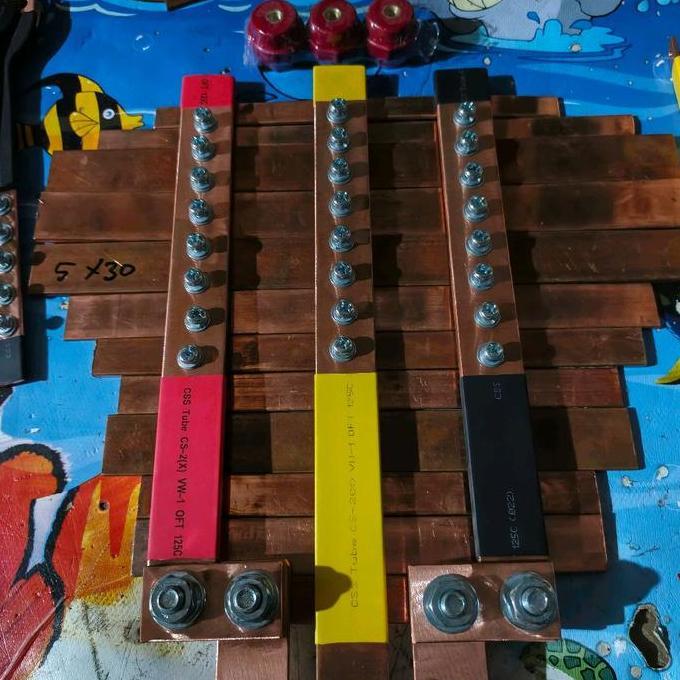 BUSBAR 630 RST PANJANG 35CM UNTUK MCCB 400A/500A