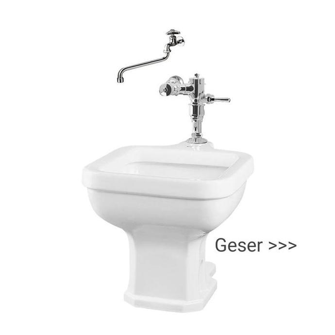 Slop Sink Toto SK 33 Full Set / Slop Sink Toto SK33 / Spoel Hoek Toto