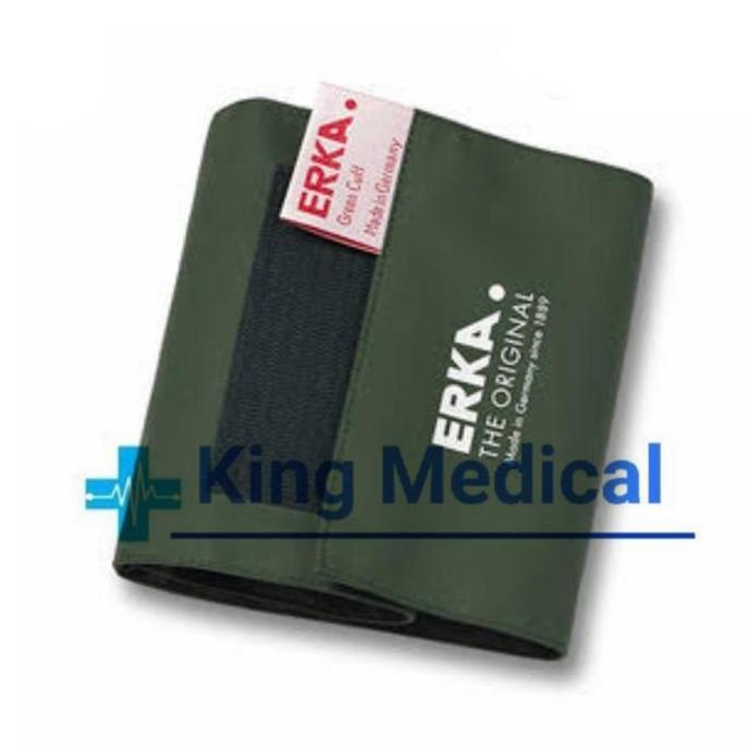 Manset Tensimeter/Velcro Cuff Superb Green Double Tube Erka Germany