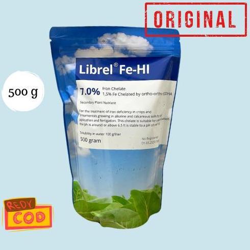 BASF - Librel Fe Hi (Fe eddha 7%) packing 500 gram/0,5 kg