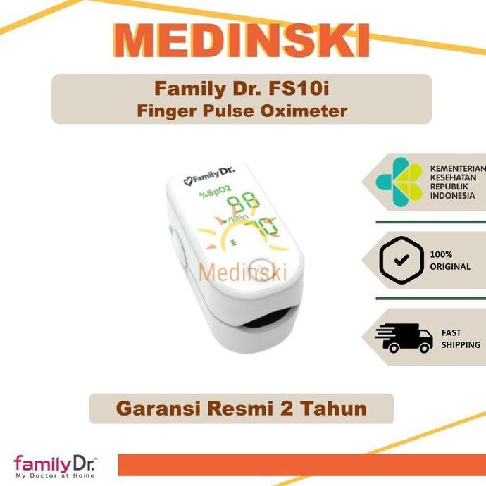 Oximeter Family Dr Pulse Oxymeter Oksimetri Saturasi Oksigen FamilyDr