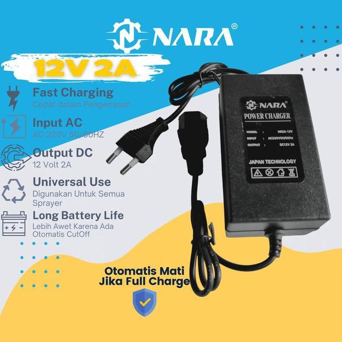 Charger Sprayer Elektrik Adaptor Pompa Air Dc 12 V Volt