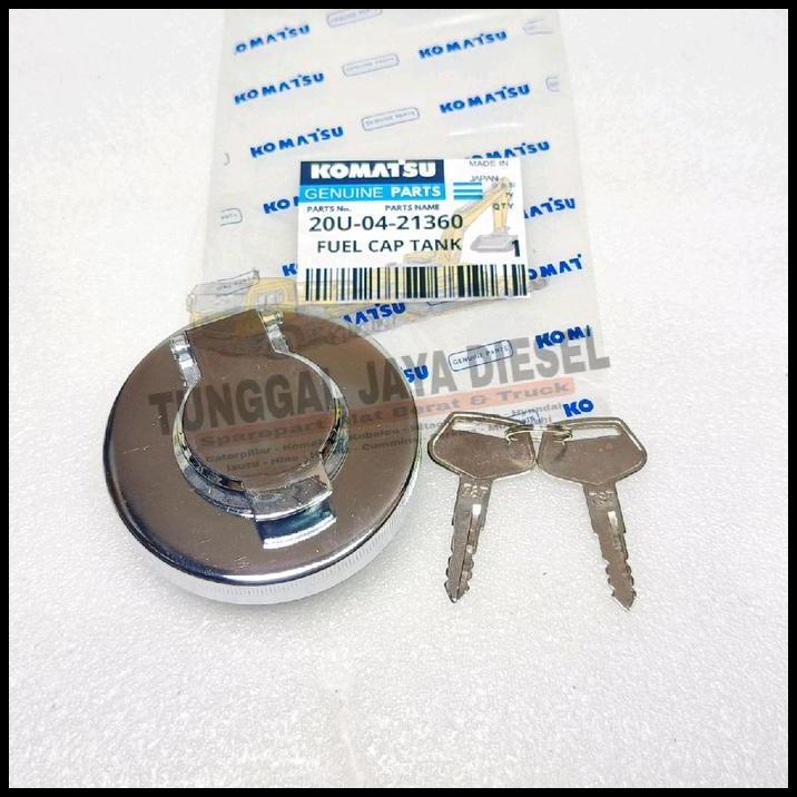 TERBARU TUTUP TANGKI SOLAR KOMATSU PC75 PC50 PC75UU-2 PC75UU-3 CAP FUEL TANK 20U-04-21360 
