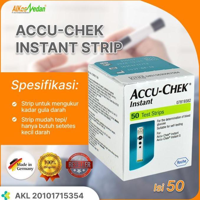 STRIP ACCU-CHEK INSTANT REFILL GLUCOSE ACCU CHEK 50 STRIPS ACCU CHECK