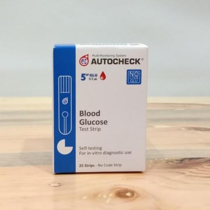 Strip Autocheck gula darah/refill strip gula Autocheck