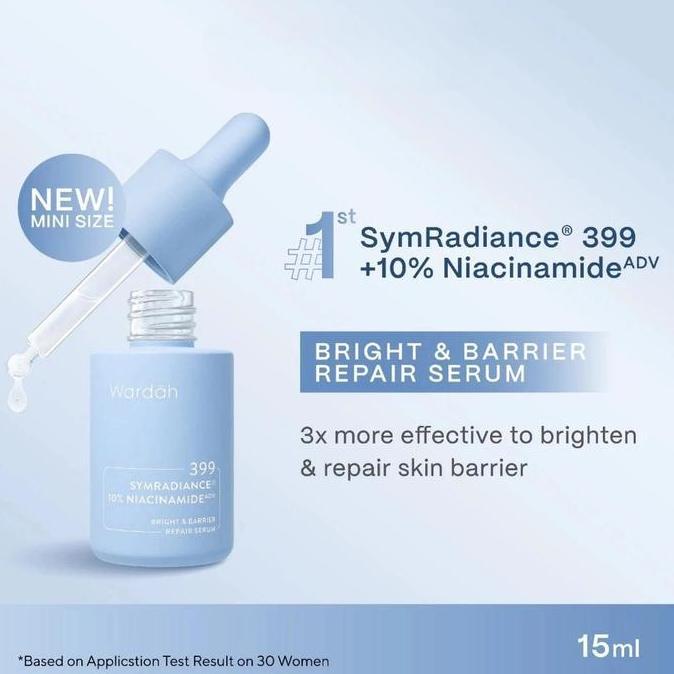 Wardah 1 Paket lengkap Glowing 6 Produk BPOM COD Bonus Tas Makeup