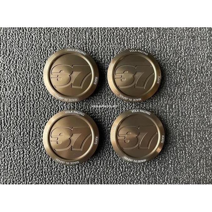 Rays Model 37 Center Cap Bronze Original Japan (TE37 Ultra/Saga/Sonic)