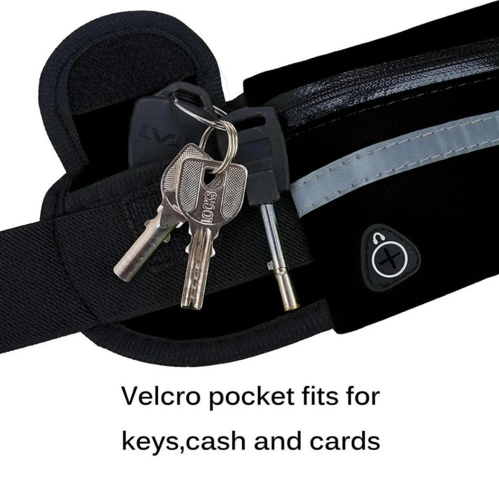 BEST SELLER TAS PINGGANG LARI RUNNING BELT OLAHRAGA PRIA WANITA ANTI AIR HOLDER BOTOL MINUM