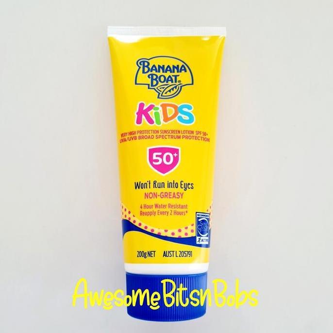 Banana Boat SPF 50+ Kids 200g Tube