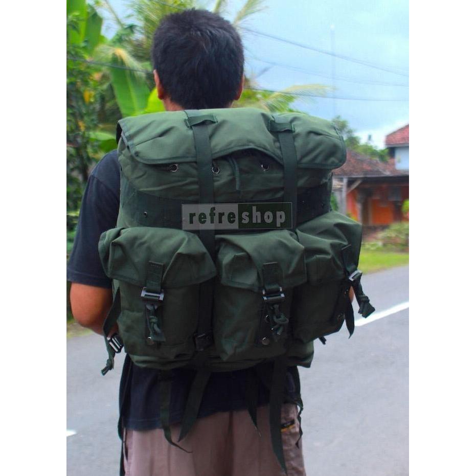 Tas Ransel Korea Hijau TNI / TasB Tempur Korea