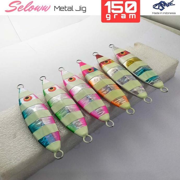Metal Jig Zamve Seloww Jig 150Gram Jig 150 Gram Jig 150Gr Jig 150 Gr (TERBAIK) (TERBARU) (TERMURAH)