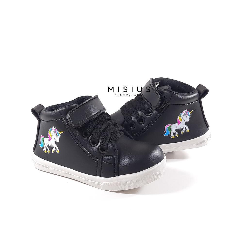 Tahan Lama  Misius Unicorn Sepatu Boots Anak Unicorn Sepatu Boots Anak Motive Unicorn