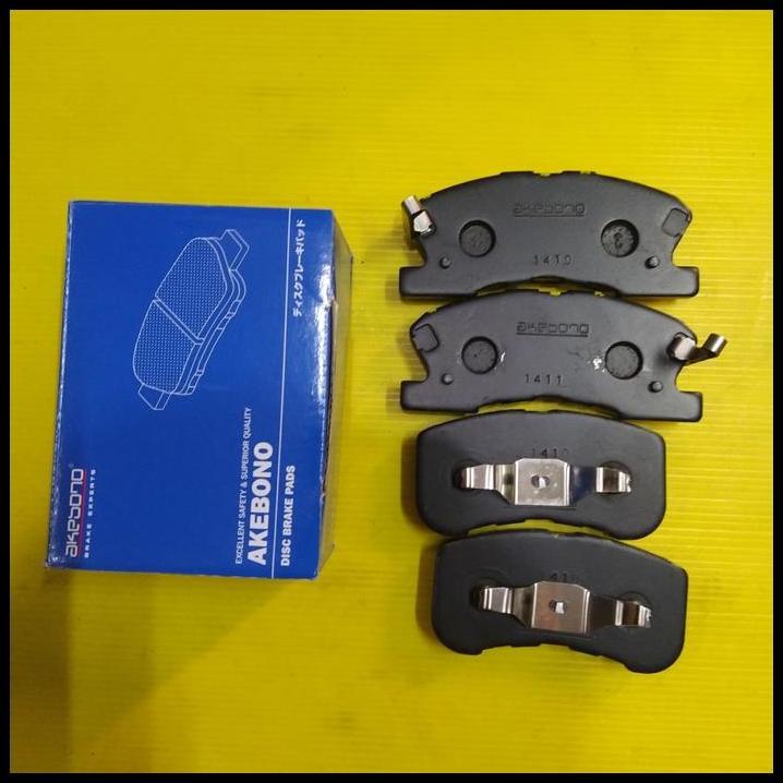 HOT DEAL BRAKE PAD KAMPAS REM DEPAN AGYA AYLA MATIC 2013 (KEATAS) AKEBONO AN-496WKI 