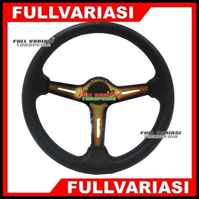 TERLARIS STIR STEER MOBIL RACING RAINBOW PELANGI UNIVERSAL 