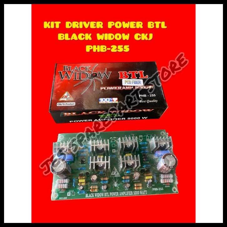 BEST DEAL KIT DRIVER POWER BTL  BLACK WIDOW CKJ PHB-255 