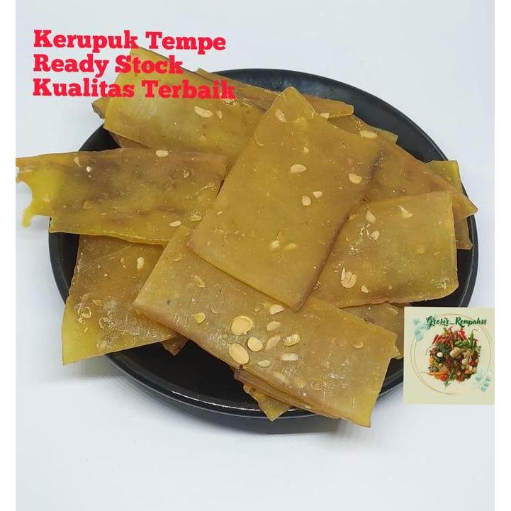 Kerupuk Tempe / Krupuk Tempe Mentah / Keripik Tempe - 1kg