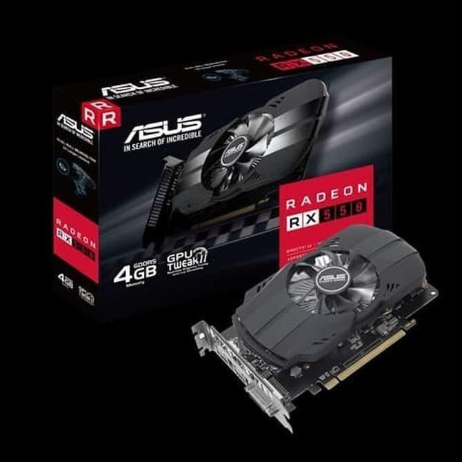 TERMURAH - ASUS PHOENIX RX 550 4GB PH GDDR5 RX550 4G 128BIT VGA AMD RADEON