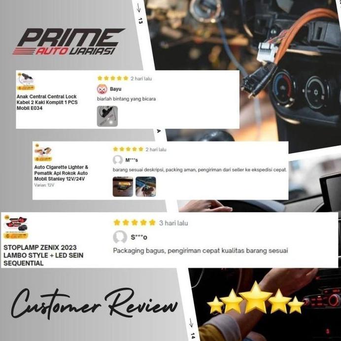 Cover Outer Handle Daihatsu Luxio - Pelindung Pintu Outer Handle Pintu Luxio Ready