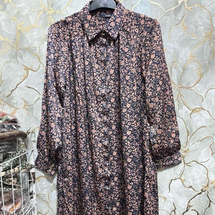 Tunik Alimo sutra silk premium