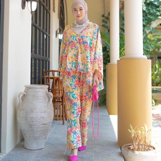 WOMENWEAR INDONESIA | Zarra Set | Setelan Celana Wanita | Oneset Cantik | Outfit santai