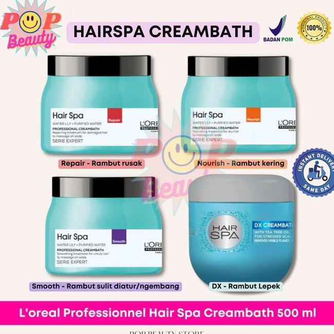 Loreal Hair Spa Creambath Hair Mask Deep Nourishing 490 Gr Kemasan Baru