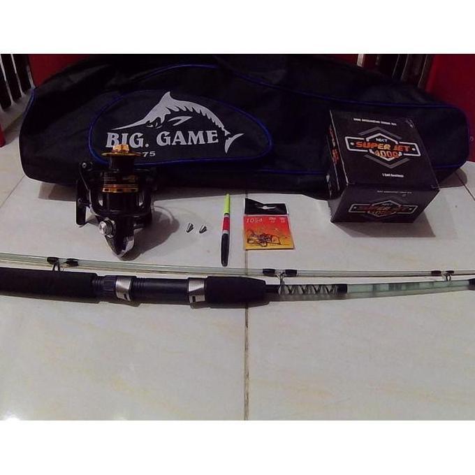 1 SET PANCING LAUT DENGAN KEKUATAN HINGGA 30KG PANJANG JORAN 150/ 165 (TERBAIK) (TERBARU) (TERMURAH)