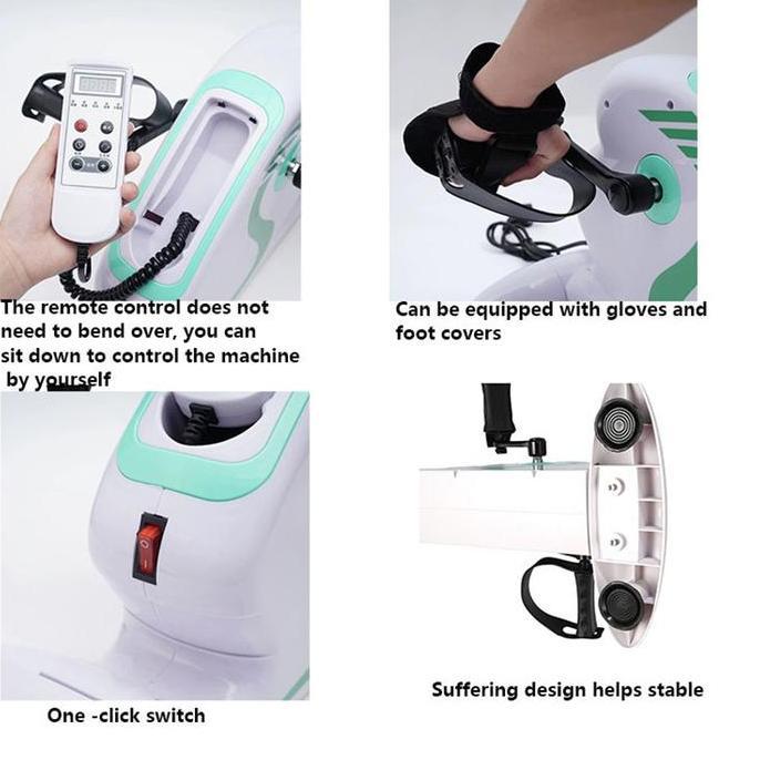 Sepeda terapi Alat Terapi Stroke Manula Fisioterapi Kaki & Tangan Alat Terapi 100% Original Listrik 